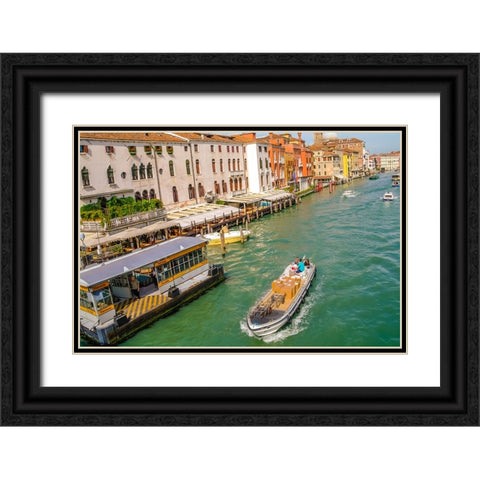 _SAM0773 Black Ornate Wood Framed Art Print with Double Matting by Heine, Ben