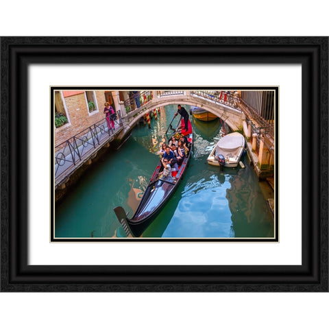 _SAM0924 Black Ornate Wood Framed Art Print with Double Matting by Heine, Ben