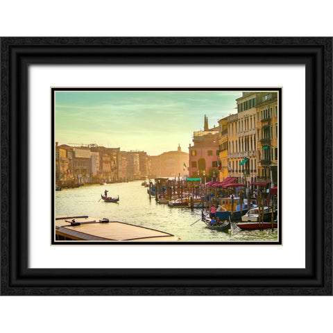 _SAM1091 Black Ornate Wood Framed Art Print with Double Matting by Heine, Ben