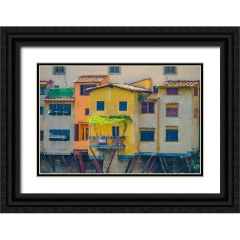 _SAM1262 Black Ornate Wood Framed Art Print with Double Matting by Heine, Ben