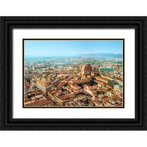 _SAM1319 Black Ornate Wood Framed Art Print with Double Matting by Heine, Ben
