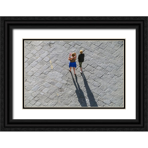 _SAM1450 Black Ornate Wood Framed Art Print with Double Matting by Heine, Ben
