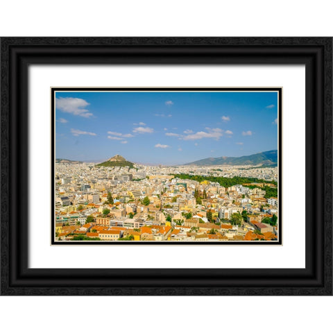 _SAM3026 Black Ornate Wood Framed Art Print with Double Matting by Heine, Ben