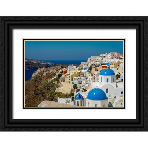 _SAM4140 Black Ornate Wood Framed Art Print with Double Matting by Heine, Ben
