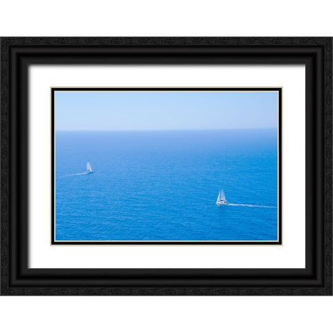 _SAM5239 Black Ornate Wood Framed Art Print with Double Matting by Heine, Ben