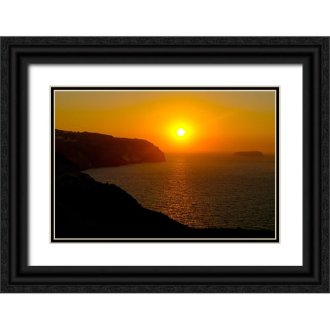 _SAM5563 Black Ornate Wood Framed Art Print with Double Matting by Heine, Ben