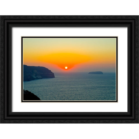 _SAM5572 Black Ornate Wood Framed Art Print with Double Matting by Heine, Ben