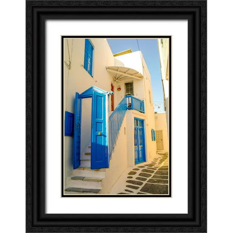 _SAM6660 Black Ornate Wood Framed Art Print with Double Matting by Heine, Ben