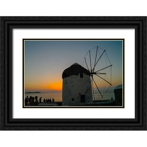 _SAM6862 Black Ornate Wood Framed Art Print with Double Matting by Heine, Ben