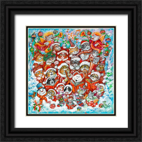 20161205 COM_4973 Black Ornate Wood Framed Art Print with Double Matting by Bell, Bill