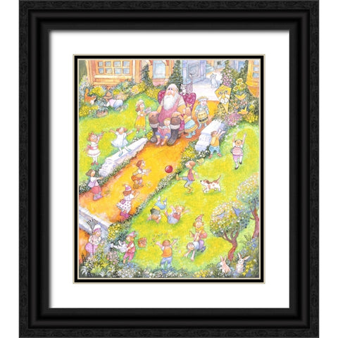 The Selfish Giant #14 Black Ornate Wood Framed Art Print with Double Matting by Bell, Bill