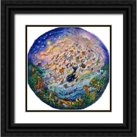 In The Beginning (Pc) Black Ornate Wood Framed Art Print with Double Matting by Bell, Bill