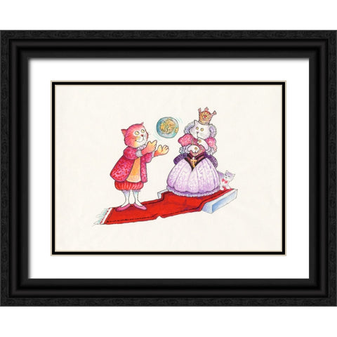 29A - Columbus Black Ornate Wood Framed Art Print with Double Matting by Bell, Bill