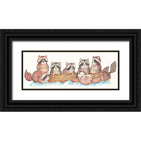 42B Black Ornate Wood Framed Art Print with Double Matting by Bell, Bill