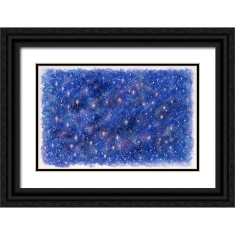 And Thats The Way It Happened Black Ornate Wood Framed Art Print with Double Matting by Bell, Bill