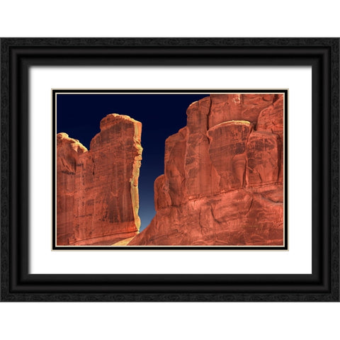 A Colorful Past Black Ornate Wood Framed Art Print with Double Matting by Sherrell, Bill