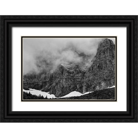 Another World Black Ornate Wood Framed Art Print with Double Matting by Sherrell, Bill