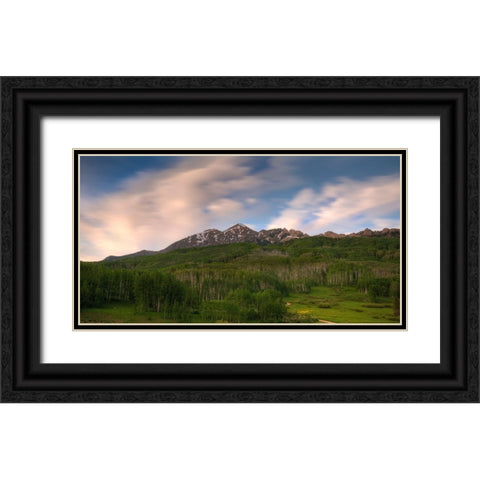 High Velocity Black Ornate Wood Framed Art Print with Double Matting by Sherrell, Bill