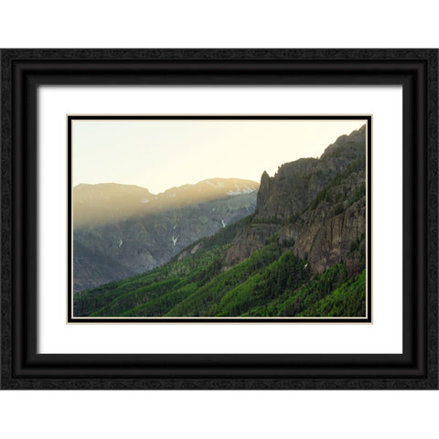 New Day Dawning Black Ornate Wood Framed Art Print with Double Matting by Sherrell, Bill