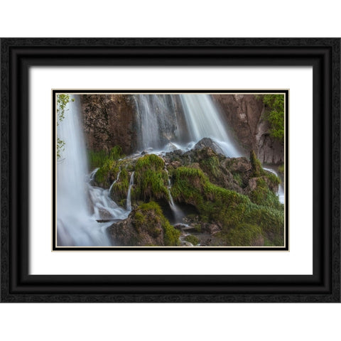 Paths Of Least Resistance Black Ornate Wood Framed Art Print with Double Matting by Sherrell, Bill