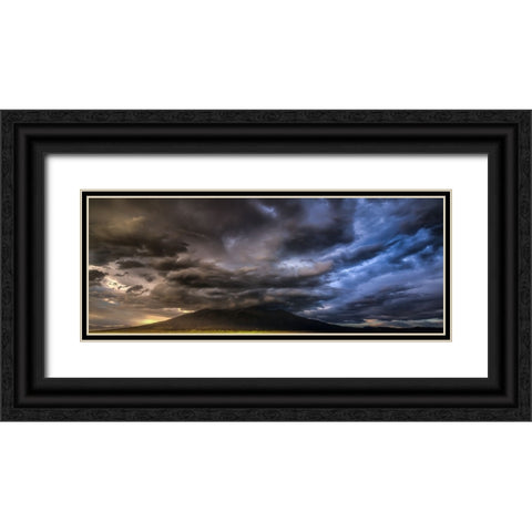 Sudden Storm Black Ornate Wood Framed Art Print with Double Matting by Sherrell, Bill