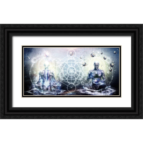 Experience So Lucid-Discovery So Clear Black Ornate Wood Framed Art Print with Double Matting by Gray, Cameron