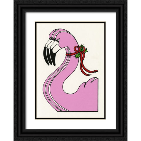 C-2190 Black Ornate Wood Framed Art Print with Double Matting by Crockett Collection