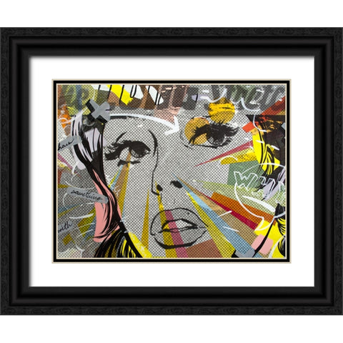 The Long Stretch Black Ornate Wood Framed Art Print with Double Matting by Monteavaro, Dan