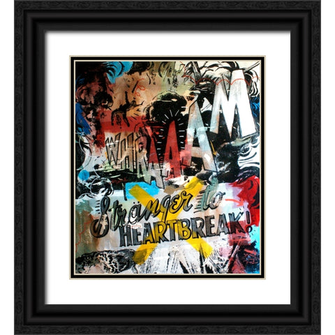 Stranger Black Ornate Wood Framed Art Print with Double Matting by Monteavaro, Dan