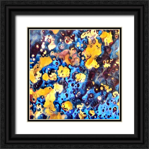 Universe at Large Black Ornate Wood Framed Art Print with Double Matting by Manlove, David
