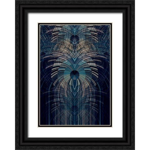 Deco Works Black Ornate Wood Framed Art Print with Double Matting by Manlove, David