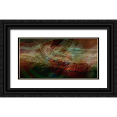 Aurora Nebula 1 Black Ornate Wood Framed Art Print with Double Matting by Manlove, David