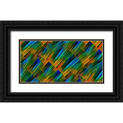 Propagation Black Ornate Wood Framed Art Print with Double Matting by Manlove, David