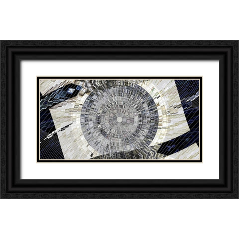 Weird Science Black Ornate Wood Framed Art Print with Double Matting by Manlove, David