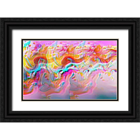 Just Add Flavor Black Ornate Wood Framed Art Print with Double Matting by Manlove, David