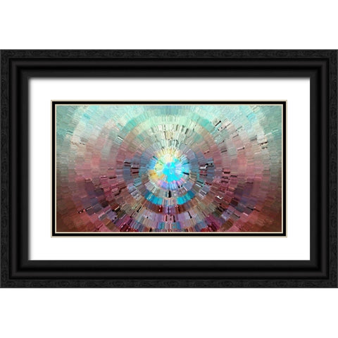First Light 6 Black Ornate Wood Framed Art Print with Double Matting by Manlove, David