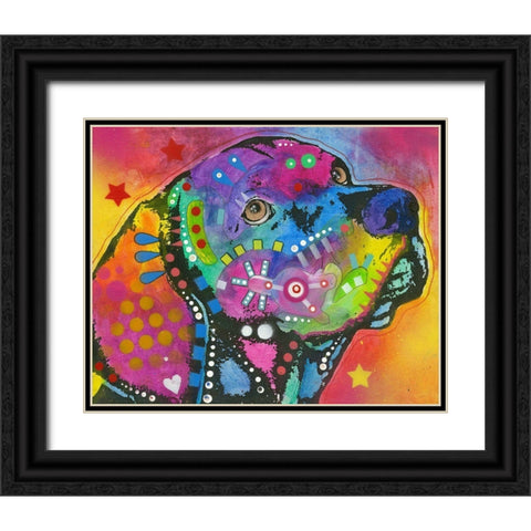 Psychedelic Lab Black Ornate Wood Framed Art Print with Double Matting by Dean Russo Collection