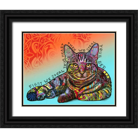 Steal Your Bed Black Ornate Wood Framed Art Print with Double Matting by Dean Russo Collection