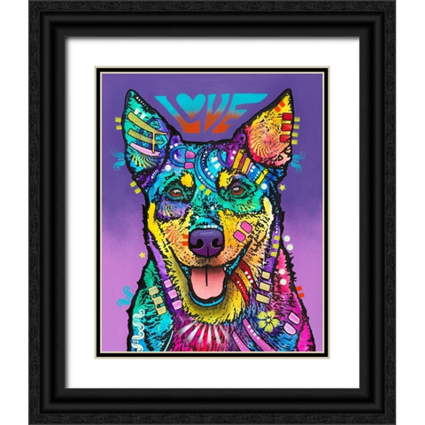 Rocky Black Ornate Wood Framed Art Print with Double Matting by Dean Russo Collection