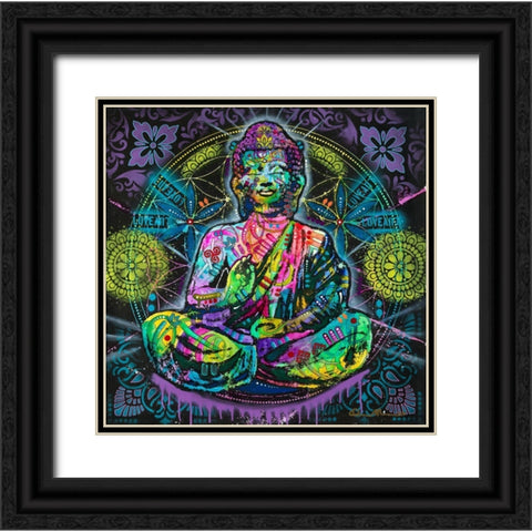 Infinite Love Black Ornate Wood Framed Art Print with Double Matting by Dean Russo Collection