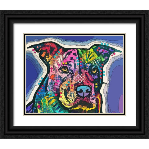 Life and Love Black Ornate Wood Framed Art Print with Double Matting by Dean Russo Collection