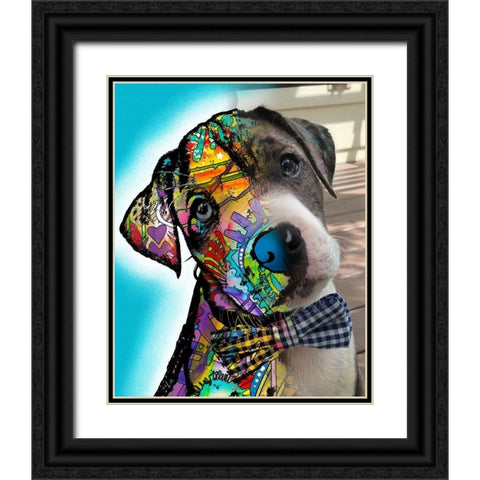 Ferdinand Black Ornate Wood Framed Art Print with Double Matting by Dean Russo Collection