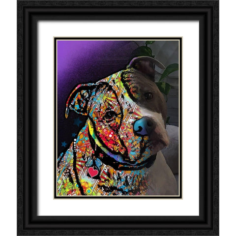 Jane Tyler Black Ornate Wood Framed Art Print with Double Matting by Dean Russo Collection