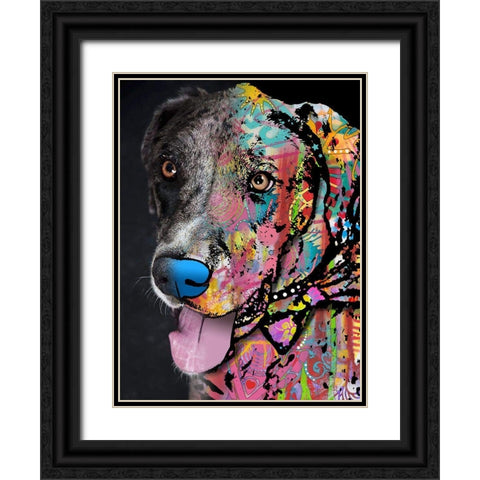 Julie Beasley_Color Black Ornate Wood Framed Art Print with Double Matting by Dean Russo Collection