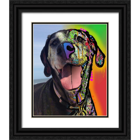 Michelle King_Harley Lane Black Ornate Wood Framed Art Print with Double Matting by Dean Russo Collection