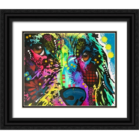 Reflections Black Ornate Wood Framed Art Print with Double Matting by Dean Russo Collection