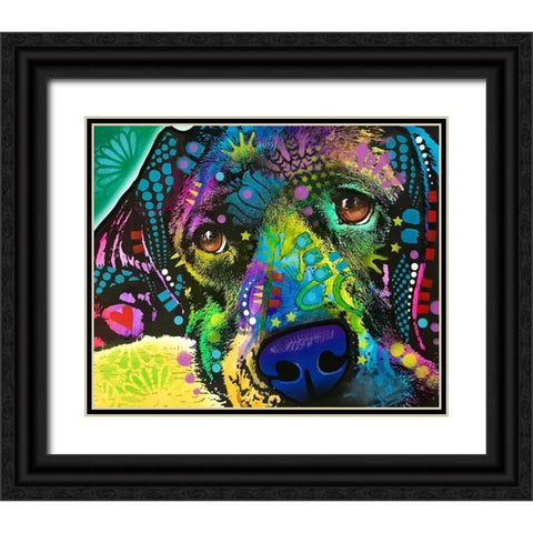 That Happy Place Black Ornate Wood Framed Art Print with Double Matting by Dean Russo Collection