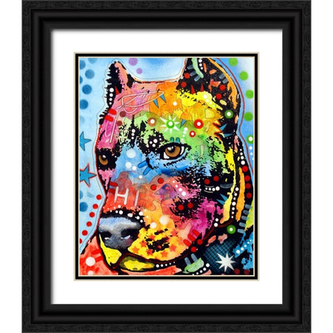 Smokey Black Ornate Wood Framed Art Print with Double Matting by Dean Russo Collection