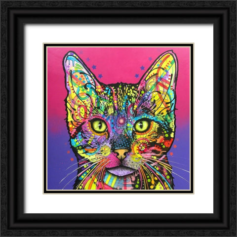 Shiva Black Ornate Wood Framed Art Print with Double Matting by Dean Russo Collection