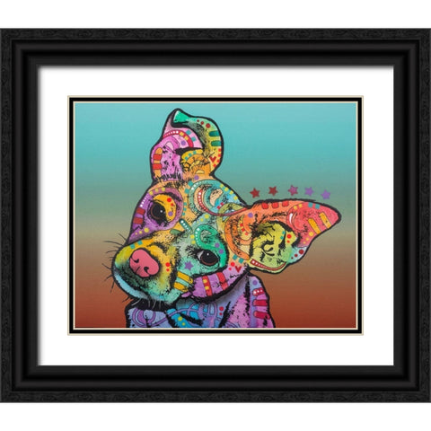 Rigby Custom-3 Black Ornate Wood Framed Art Print with Double Matting by Dean Russo Collection